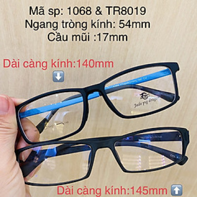 Gọng kính nhựa GH1915 TR8019 1068 9006 F006 F004 8013 thời trang nam nữ OURESS