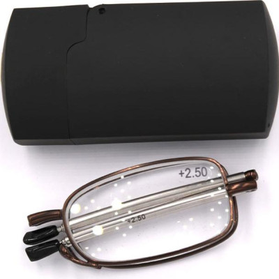 Kính gập 868 màu nâu tròng lão 2.5 độ