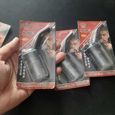 Combo 3 tẩu thuốc nhựa dẻo lọc nước mini ( giao ngẫu nhiên 3 cái)