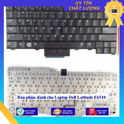 Bàn phím dùng cho Laptop Dell Latitude E6510 - Hàng Nhập Khẩu New Seal