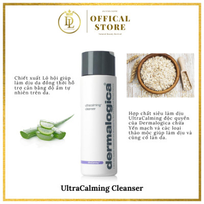 Sữa rửa mặt dành cho da nhạy cảm Dermalogica Ultracalming Cleanser 250ml - 500ml