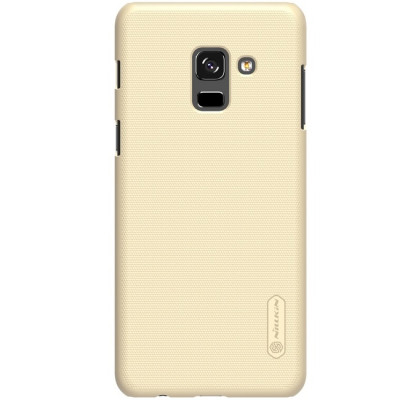 Ốp Lưng Samsung Galaxy A8 Plus 2018 Nillkin (Đen) - Hàng Chính Hãng