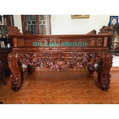 Sập Thờ Mai Điểu Gỗ Gụ