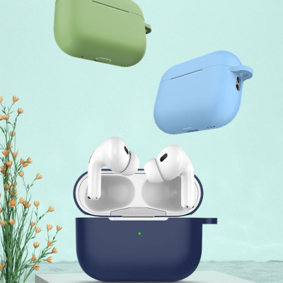 Bao Case Ốp Dành Cho Tai Nghe Airpods Pro 2 Kai Liquid Silicon Color Kèm Móc Treo_ Hàng Chính Hãng