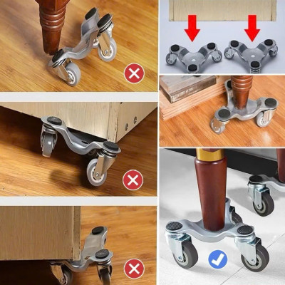 Dụng Cụ Di Chuyển Đồ Vật Nặng 1 Tấn  Thông Minh Hợp Kim Siêu Cứng– Hỗ Trợ Nâng Nhẹ Nhàng, Siêu Bền