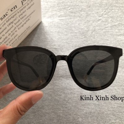 Kính mát nam nữ Mắt Tròn Gọng nhựa cao cấp