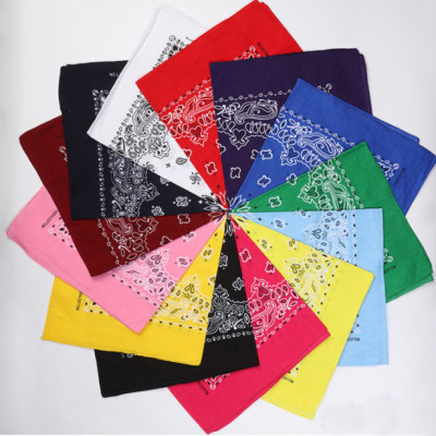 Bộ sưu tập khăn vuông cotton bandana turban XO Vintage BDN01 54x54cm - BDN01.6 Nâu đậm