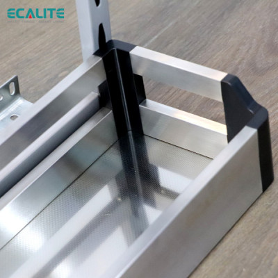 Kệ đựng chai lọ tẩy rửa Pull-out Ecalite EL-NG109 - Hàng Chính Hãng