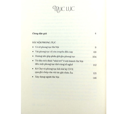 Hà Nội - Phong Tục, Văn Chương (Tái Bản Lần Thứ 3 - 2020)