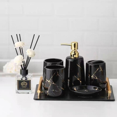 Set nhà tắm vân đá Marble- vân đá cẩm thạch made in Germany Hàng chính hãng