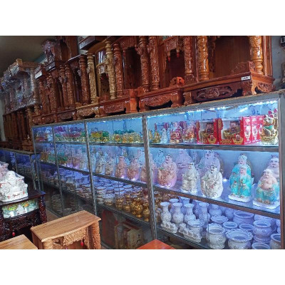 Bàn Thờ Ông Địa gỗ Sồi giá 1tr200