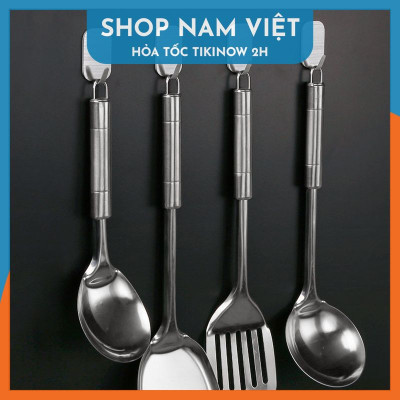 Móc Dán Tường Chịu Lực  Móc Inox 304, Móc Treo Đồ Nhà Bếp Đa Năng