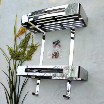 Kệ inox 2 tầng Kibath 806AB