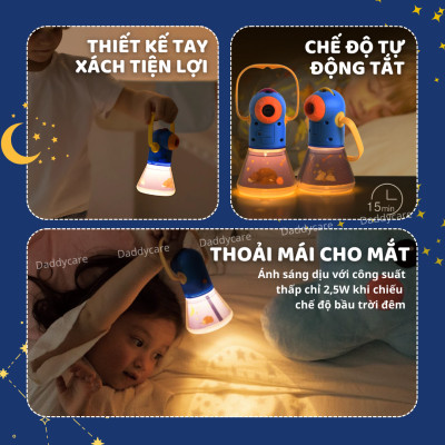 Đèn pin chiếu hình cổ tích cho bé Mideer Kid Storybook Torch