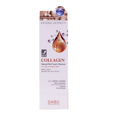 Sữa rửa mặt Dabo Collagen Natural Rich Foam Cleanser (180ml)