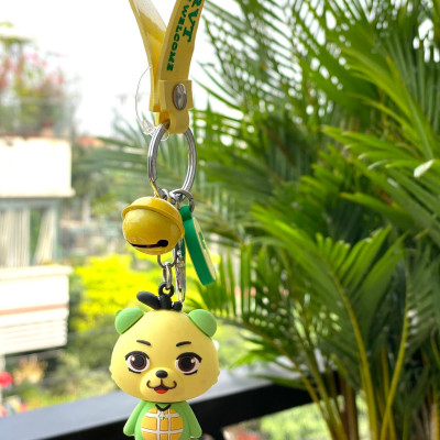 Quà lưu niệm Móc khóa kiêm vật trang trí Gấu Pulo