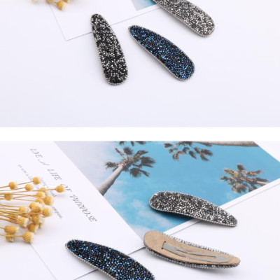 Kẹp tóc nữ lấp lánh cực sang KAH67 hình giọt nước  