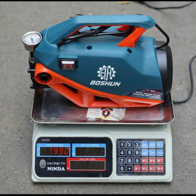 Máy rửa xe Boshun Áp lực cao 160 Bar - Công Suất lớn 2800W - BS-PW2800W - Có Áp Chống Giật, Chống Cháy- Bảo Hành Chính Hãg 6 tháng