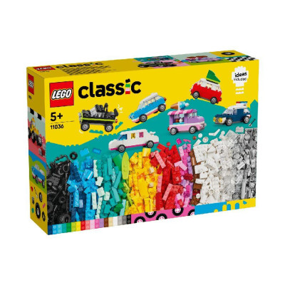 Đồ Chơi Lắp Ráp Bộ Gạch Chi Tiết Chủ Đề Phương Tiện Xe - Creative Vehicles - Lego Classic 11036 (900 Mảnh Ghép)