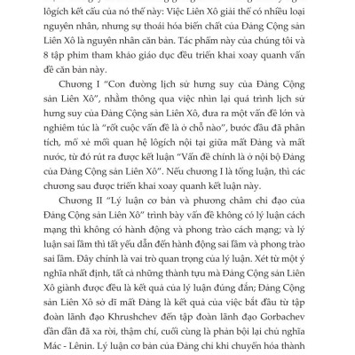Tính trước nguy cơ - Suy ngẫm sau 20 năm Đảng Cộng sản Liên Xô mất đảng (bản in 2024)