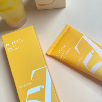 Sửa rửa mặt thuần chay tạo bọt Ph Hubby Haut 5.7 Foam Cleanser 150ml