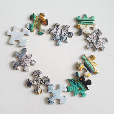 Bộ tranh xếp hình jigsaw puzzle cao cấp 330 mảnh – Tiên Nữ 