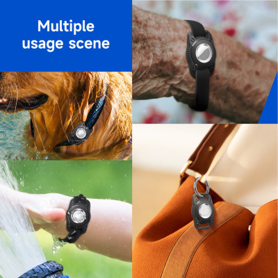 Ốp Bảo Vệ Toàn Diện Chống Nước Chống Va Đập Blue Whale cho AirTag - Hàng Chính Hãng