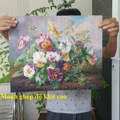 Bộ Tranh Xếp Hình Minh Châu 500 Mảnh Ghép – Thanh Bình (40x50cm)