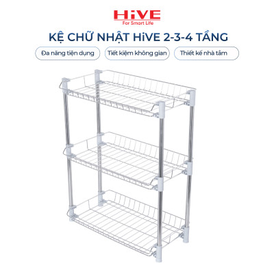 Kệ Hình Chữ Nhật 2/3/4 Tầng Cao Cấp