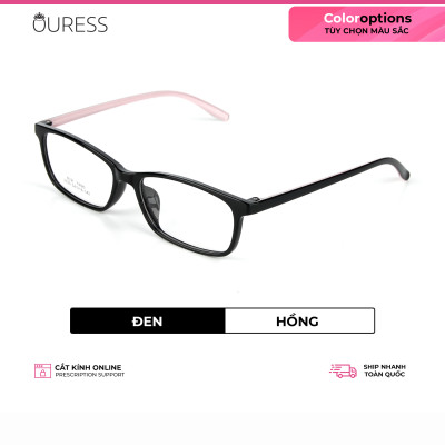 Gọng kính nhựa dẻo thời trang nam nữ siêu nhẹ siêu bền Ouress 2030