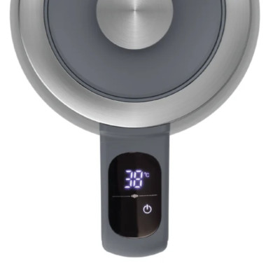 Ấm đun siêu tốc 5 mức nhiệt LocknLock Smart glow glass electric kettle 1.7L EJK276GRY - Hàng chính hãng