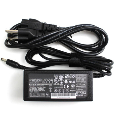 Sạc Tương Thích Cho Laptop Toshiba Satellite C650 C655 Adapter 19V-3.42A - Hàng Nhập Khẩu New Seal TEEMO PC TEAC1360