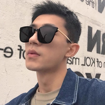 Kính râm Mắt vuông kim loại cao cấp 