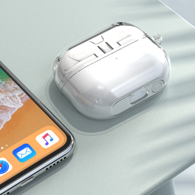 Bao Case Ốp Bảo vệ TPU Trong Suốt cho Samsung Galaxy Buds 3 / Buds 3 Pro - Hàng Chính Hãng