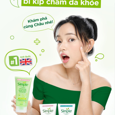 Sữa Rửa Mặt Simple Refreshing Facial Wash 150ml