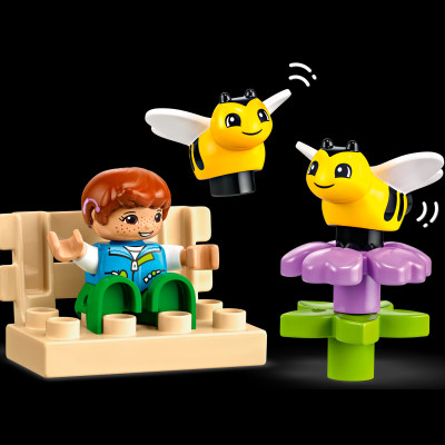 Đồ Chơi Lắp Ráp Nông Trại Ong Của Bé - Caring For Bees & Beehives - Lego Duplo 10419 (22 Mảnh Ghép)
