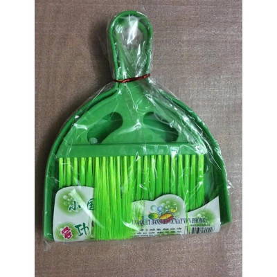 Bộ Chổi và gàu quét máy tính, quét bàn thờ, quét góc học tập mini