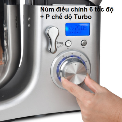 Máy trộn bột, đánh trứng 10 lít cao cấp nhãn hiệu DSP KM3032 Công suất 1500W, Dung tích 10 lít - Bảo Hành Chính Hãng 12 Tháng