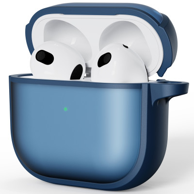  Hộp đựng tai nghe, Case bảo vệ cho tai nghe Airpods 4 Case nhám mờ chống bám vân tay chống sốc hiệu Likgus - Hàng chính hãng