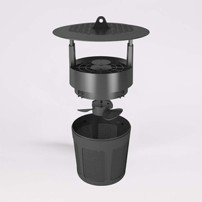 Đèn bắt muỗi Rạng Đông, đèn thu hút côn trùng thông minh Model: DBM01 5W