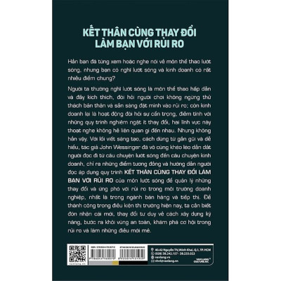 Kết Thân Cùng Thay Đổi, Làm Bạn Với Rủi Ro