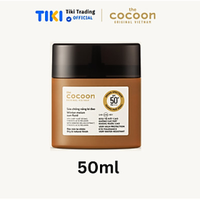 Kem chống nắng Bí đao Cocoon 50ml dạng sữa - sữa chống nắng