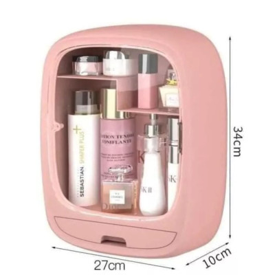 Kệ Để Mỹ Phẩm Cao Cấp Dán Tường Tủ Để Đồ Trang Điểm Đựng Thuốc Treo Tường Bằng Nhựa ABS 