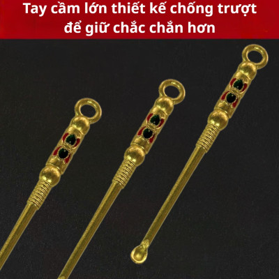 Cây Lấy Ráy Tai Bằng Hợp Kim Kẽm, Dụng Cụ Làm Sạch Tai Móc Chìa Khoá Nhà, Xe, Túi Xách