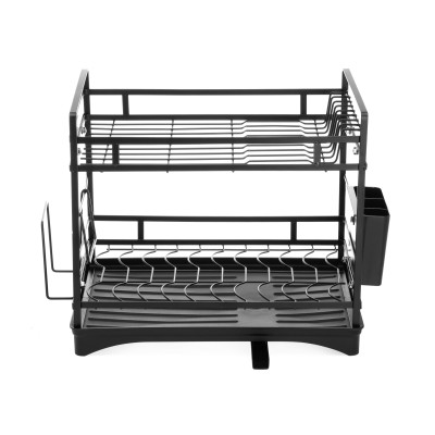 Kệ úp bát đĩa nhà bếp đa năng 2 tầng kèm khay hứng nước . Phân phối bởi Cobi Home.