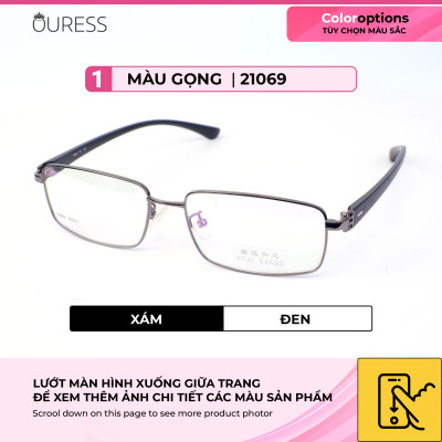 GỌNG KÍNH HỢP KIM SIÊU NHẸ HỢP THỜI TRANG – HÀNG CHÍNH HÃNG 21069 