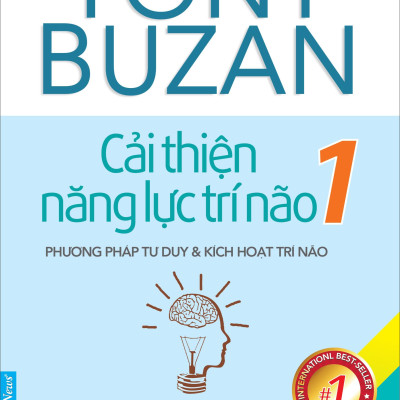 Combo Tony Buzan Cải thiện năng lực trí não 1+ 2 (Phương pháp tư duy & kích hoạt trí não + Duy trì năng lực não bộ)