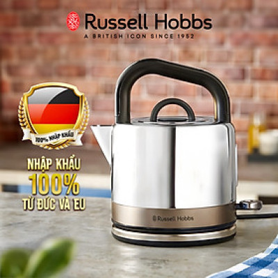 Ấm Siêu Tốc Russell Hobbs Distinctions 2400W 1.5L màu Titan -  Hàng Chính Hãng Nhập Khẩu Đức & EU