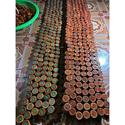 Quân cờ tướng gỗ trắc kt 4.5 dầy 1.6cm 