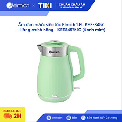 Ấm đun nước siêu tốc Elmich 1.8L KEE-8457 - Hàng chính hãng